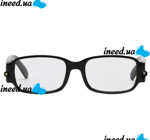 Magnifying LED Reading Glasses Multi Strength Reading Glasses with Dual Backlight, Universal Glasses with Flashlight Black