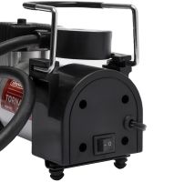 Car Cigarette Lighter Compressor Aig pump HS-208 965kPa for Tire Pumping 140PSI 10Amp Car Compressor Pump for Pumping Car Wheels Black
