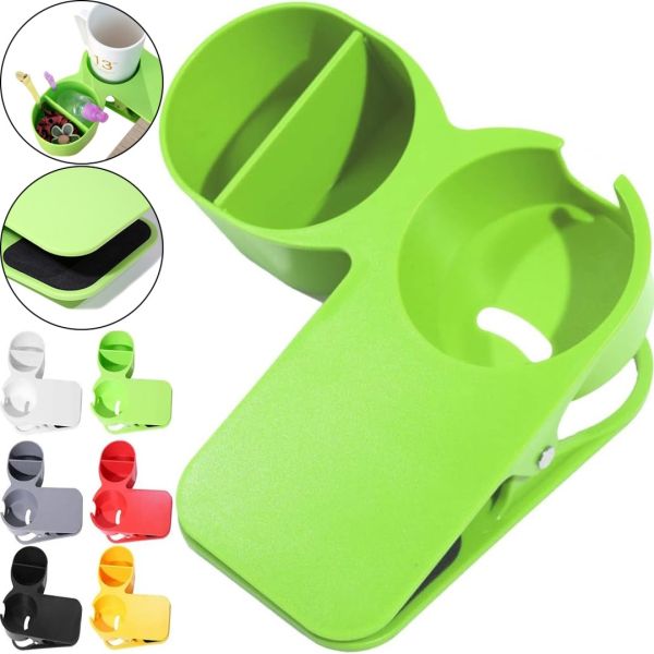 Подстаканник органайзер Clip On Table Cup Holder FFX-336FQ на прищепке для чашек, Навесной держатель зажим-подставка с прищепкой для хранения воды