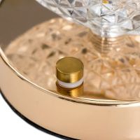 Creatice Table Light Lamp 14 Touch Night Light, LED Lamp Crystal Lamp on Acrylic Stand 3 Modes