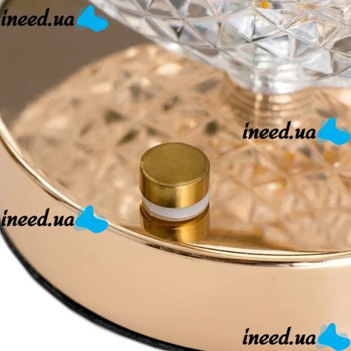 Creatice Table Light Lamp 14 Touch Night Light, LED Lamp Crystal Lamp on Acrylic Stand 3 Modes