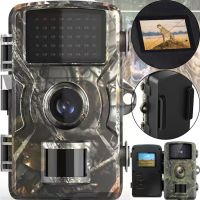 Охотничья фотоловушка Trail Wild Hunt DL-001 IP66 12mp с экраном 2" и ночным видением, Боди камера нагрудный видеорегистратор с датчиком движения