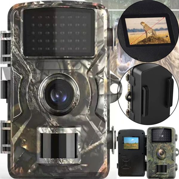 Trail Wild Hunt DL-001 IP66 12mp Hunting Camera with 2" Screen and Night Vision, Body Camera Chest DVR with Motion Sensor