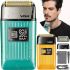 Rechargeable Men's electric shaver Shaver VGR V-357 with Two knife blocks for dry and wet shaving, Cordless Razor for Beard and Mustache