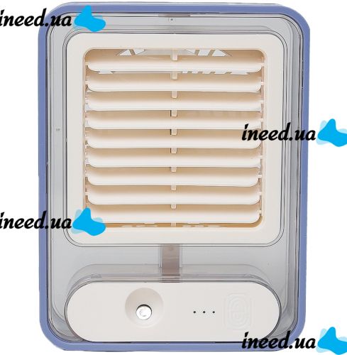 Desktop Rechargeable Mini Fan Humidifier Jisulife Holder Fan HF-200 with Backlight Wireless Mini Fan 4 Speeds USB