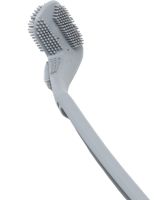 Toilet mounted brush Tanger Toilet brush LTB-01 with toilet bowl cleaning brush with Wall Mount, Silicone Toilet Scraper Brush