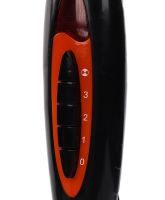 Domotec MS-1619 40 cm stand fan 16" inch 40W Domotec Orange floor fan on telescopic leg with swivel and tilt