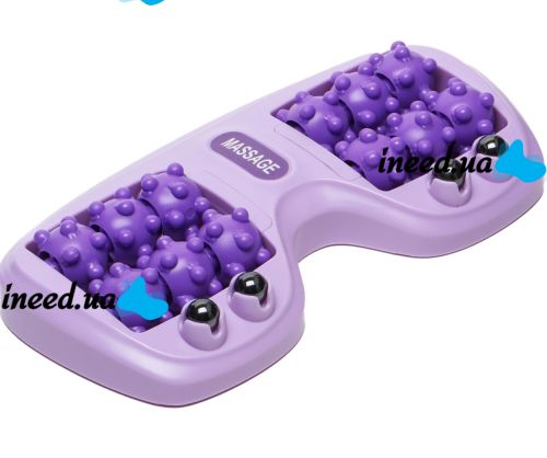 Роликовий масажер для ніг Cat Claw Style Foot Massager рефлексотерапевтичний для масажу стоп з магнітними кульками для зняття стресу і втоми