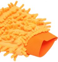 Double-sided glove Microfiber Super Mitt SB-8605 Glove for car washing and dust removal, Universal Microfiber Mitt for car cleaning