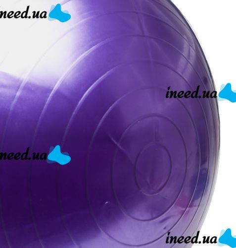 Gymnastic ball PROFiT Ball 55 cm M 1539 for fitness and gymnastics, Fitball for pregnant women, Rubber ball Profit for aerobics and yoga up to 150 kg