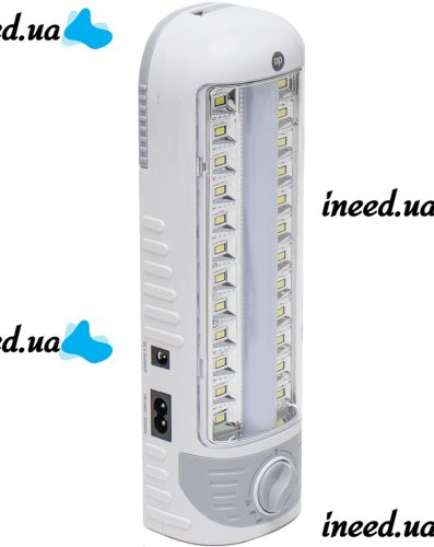 Світлодіодна переносна лампа ліхтар DP Light DP-7104 1500 mAh з регулюванням світла для кемпінгу, акумуляторні прожектор світильник з ручкою Білий