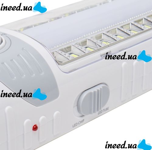 Світлодіодна переносна лампа ліхтар DP Light DP-7104 1500 mAh з регулюванням світла для кемпінгу, акумуляторні прожектор світильник з ручкою Білий