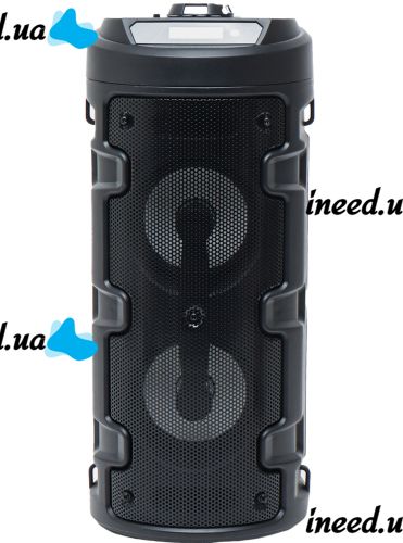 SoonBox S4405 10W Wireless Bluetooth Speaker with Microphone and RGB LED Backlight, Rechargeable Bluetooth Speaker USB AUX for Android IOS Black