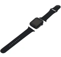 Наручні Смарт годинник Smart Watch T500 Спортивні з мікрофоном, тонометром IP67 Aluminium 44mm Розумні годинник з функціями фітнесу та здоров'я чорні
