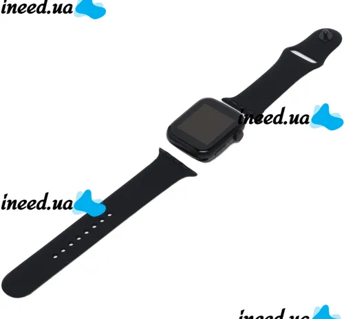 Наручні Смарт годинник Smart Watch T500 Спортивні з мікрофоном, тонометром IP67 Aluminium 44mm Розумні годинник з функціями фітнесу та здоров'я чорні