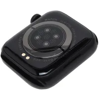 Наручні Смарт годинник Smart Watch T500 Спортивні з мікрофоном, тонометром IP67 Aluminium 44mm Розумні годинник з функціями фітнесу та здоров'я чорні