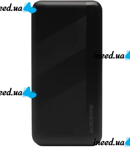 Зовнішній акумулятор повербанк Power Bank Borofone Bj27a 20000mAh 15W 2USB TYPE-C з швидкою зарядкою, портативний зарядний пристрій батарея 3 виходи