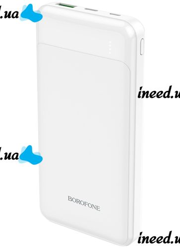 Зовнішній акумулятор повербанк Power Bank Borofone Bj19a 20000mAh PD20W + QC3.0 з швидкою зарядкою, портативний зарядний пристрій батарея 2 виходи