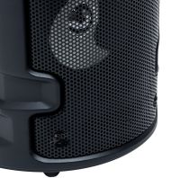 SoonBox S4405 10W Wireless Bluetooth Speaker with Microphone and RGB LED Backlight, Rechargeable Bluetooth Speaker USB AUX for Android IOS Black