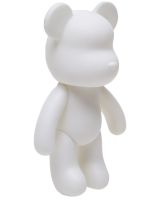 Флюїдний ведмедик Зроби сам DIY Creative Fluid Bear 23 см з фарбами 3 шт Набір розмальовка іграшка Ведмедик для творчості вініловий ведмідь флюїд-арт