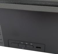 Зволожувач повітря нічник з ефектом полум'я 150мл Flame Diffuser Humidifier DQ709 з RGB підсвічуванням, Аромадифузор з імітацією вогню 9133 Чорний