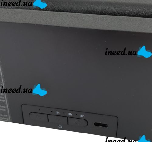 Зволожувач повітря нічник з ефектом полум'я 150мл Flame Diffuser Humidifier DQ709 з RGB підсвічуванням, Аромадифузор з імітацією вогню 9133 Чорний
