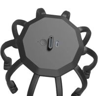 Аккумуляторный вибрационный массажер антистресс для головы Head Massager Octopus K108W48 с 3 режимами, Беспроводной вибромассажер осьминог на голову