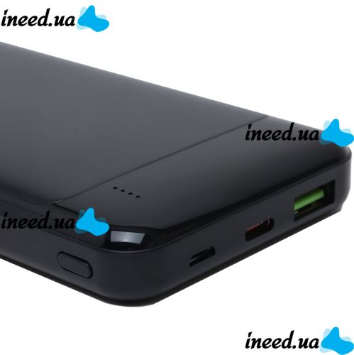 Зовнішній акумулятор повербанк Power Bank Borofone Bj19a 20000mAh PD20W + QC3.0 з швидкою зарядкою, портативний зарядний пристрій батарея 2 виходи