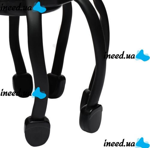 Аккумуляторный вибрационный массажер антистресс для головы Head Massager Octopus K108W48 с 3 режимами, Беспроводной вибромассажер осьминог на голову