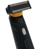 Бездротовий тример MicroTouch TR-159 для гоління і стрижки вусів і бороди з підсвічуванням, акумуляторна машинка з 3 насадками для видалення волосся
