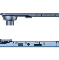 Автомобільний відеореєстратор дзеркало Vehicle Blackbox DVR a-501 з сенсорним дисплеєм 4.5 " дюймів з камерою заднього виду, авторегістратор 2 камери