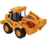 Дитяча іграшка екскаватор з рухомим ковшем Engineering Veicle Truck Sy686b - 613 іграшковий бульдозер машинка 17х7.5х8. 5 см для дітей Жовтий