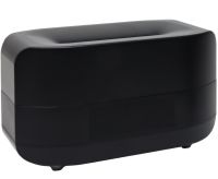 Ультразвуковий зволожувач повітря RGB Flame Aroma Humidifier H115A з ефектом полум'я Bluetooth колонка з LED годинами Аромадифузор нічник з пультом
