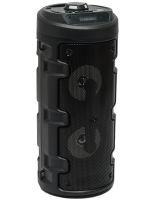 SoonBox S4405 10W Wireless Bluetooth Speaker with Microphone and RGB LED Backlight, Rechargeable Bluetooth Speaker USB AUX for Android IOS Black