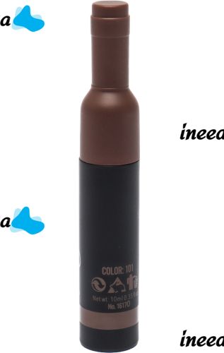 Ministar Brow Tattoo Black Black Waterproof Tint Paint with Tattoo Effect for eyebrow highlighting, Marker Gel #102 10 ml for eyebrow tattooing