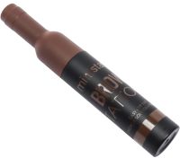 Ministar Brow Tattoo Black Black Waterproof Tint Paint with Tattoo Effect for eyebrow highlighting, Marker Gel #102 10 ml for eyebrow tattooing