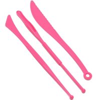 Solidifying plasticine Super Clay A1435D 12 colors for modeling and modeling figures, A set of air modeling with blades Worison BK-1012 for children