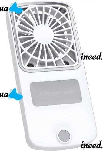 Портативный ручной мини вентилятор Artic Air Pocket Chill настольный кондиционер с увлажнителем, охладителем воздуха и LED подсветкой 30W USB
