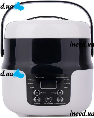 Car Multivark Car Electric Rice Cooker M20A 2 L Multi-touch Multi-cooker with heating and Timers 6 modes from a 12V 24V cigarette lighter