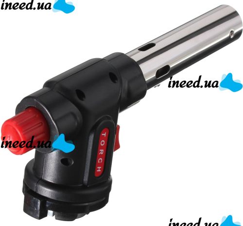 Portable Gas Burner for Canister Multi Purpose Torch No. 504 With Travel Cutter with Piezo Ignition Flame Control Manual Gas Soldering Iron