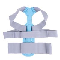 Fixing corrector of correct posture Invisible Pose Cion Belt, Corset for correction and alignment of the back and shoulders, bandage, Velcro vest Gray