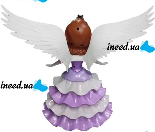 Танцююча інтерактивна лялька нічник Софі Dancing Angel Ice Princess LD - 159d з підсвічуванням, музична іграшка Софія принцеса від батарейок фіолетова