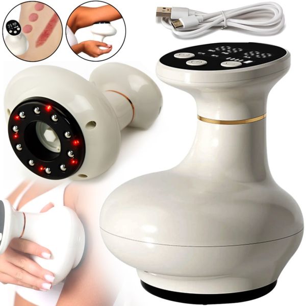 Vacuum Anti-cellulite Massager Intelligent Scraping Instrument ZY-816 lymphatic Drainage device for vacuum massage and body muscle warm-up AND 1110