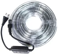LED flexible garland Rope Lights G-38 10 m outdoor and indoor color LED garland with RGB controller from the network Multicolor 3528