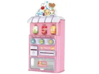 Children's Toy Vending Machine with Drinks Vending Machine Drink Voice 8288, Toy Store Play Set with Lighting Effects