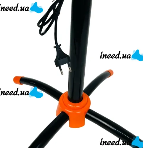Підлоговий вентилятор Domotec MS-1620 з таймером 44 см stand fan Timer 17" 40W