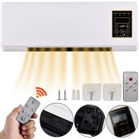 Настінний тепловентилятор Domotec MS-5962 з пультом 1800W електричний обігрівач на стіну з дистанційним управлінням на 40 кв. м 2 режими роботи