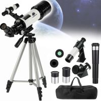 Astronomical Telescope Landview 40070 7922 140x monocular on tripod with two eyepieces, monocular telescope with tripod and observation bag