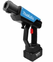 Беспроводная мойка высокого давления Makita DXR-928 48V 5Ah 2 аккумулятора, аккумуляторная мини автомойка с кейсом, распылитель Макита для авто