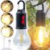 Rechargeable Hanging Camping Lamp Camping Lamp T-01 Hanging Rechargeable LED Flashlight with Carabiner for Emergency Lighting USB